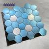 Azulejo hexagonal mosaico Placa de alumínio plástico Adesivo de parede nórdico autoadesivo Cozinha banheiro Banheiro Parede de fundo Decoração de casa Materiais de construção