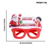 Gafas Navideñas de Dibujos Animados 2027 Reno Papá Noel Gafas de Regalo Montura Decoración Navideña Muñeco de Nieve Hombre de Jengibre Montura de Gafas