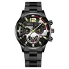 Relojes para Hombre Más Vendidos Transfronterizos, Relojes de Cuarzo para Hombre, Relojes con Calendario de Correa de Acero, Relojes de Moda para Hombre con Agujas Luminosas Venta al por Mayor