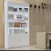 Estante de Exhibición para Cosméticos, Estante para Productos de Cuidado de la Piel, Soporte de Exhibición de Muestras, Gabinete para Uñas Artísticas, Gabinete de Exhibición de Productos para Salón de Belleza