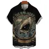 AliExpress Amazon comercio exterior transfronterizo Nueva camisa casual de hombre de talla grande, ajustada, a la moda, con estampado 3D, de manga corta para hombre