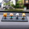 Adornos de Coche de Personalidad Creativa Animales Lindos Instituto Suministros para el Interior del Coche Dibujos Animados Mirando a las Estrellas Decoración Interior del Coche