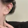 Moderna Perla para Oreja para Mujer, Clip de Oreja Retro Coreano Versátil, Pendientes de Gancho Populares Modelo Nuevo 2026 para Orejas sin Perforar