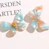 Parches de Joyería de Acetato de Mariposa de Colores de Ensueño Accesorios para Pendientes y Llaveros DIY