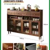 Nuevo aparador estrecho de 20 cm, mueble de almacenamiento integrado para montar en la pared, mueble para té, mueble de almacenamiento para comedor y cocina