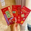 2026 Envelopes Vermelhos Criativos do Deus da Riqueza Pacote Vermelho de Desenho Animado para o Ano do Cavalo, Sacola de Envelope Vermelho Geral para o Ano Novo Chinês, Pode Imprimir Logo