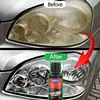 Líquido de Reparo de Faróis de Carro de Alta Eficiência kineshinex - Reparo de Arranhões, Remoção de Amarelamento e Tratamento de Polimento