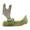 Pie Prensatelas Máquina de Coser Plana Todo Acero Juego de Pies Prensatelas Máquina de Coser Industrial Pie Prensatelas para Dobladillo Enrollado Industrial Combinación Venta al por Mayor