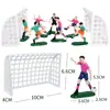 Decoração de Bolo de Futebol Plug-In Time de Futebol Celebridade da Internet Menino Futebolista Plug-In Menino Aniversário Mesa de Sobremesa Decoração para Assar