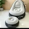 Sofá hinchable combinado transfronterizo, sofá perezoso hinchable, sofá de un asiento, sofá plegable para interiores y exteriores