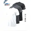Camiseta Deportiva de Manga Corta para Hombre Multipièce Talla Europea Transpirable de Secado Rápido para Correr Azul Fútbol Entrenamiento Fitness Ropa Casual