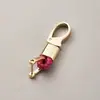 Llavero de cuerda trenzada de fábrica, accesorios de ferretería, hebilla de herradura, colgante para llave de coche, accesorios de moda para coche