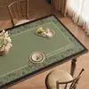 Mantel individual para comedor americano, impermeable y a prueba de aceite, no lavable, lujo accesible, mantel de alta gama, resistente a altas temperaturas, tapete protector de escritorio, tapete para mesa de café