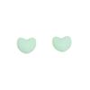 Amazon nuevo Xiaoai forma de corazón silicona cuentas sueltas padre-hijo DIY pulsera collar mordedor silicona grado alimenticio cuentas