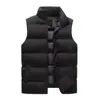 2026 Invierno Nuevo Chaleco de Algodón para Hombre Estilo Coreano Casual Holgado Chaqueta de Estudiante Moda Tendencia Chaleco para Hombre