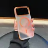 Capa de celular magnética fosca para iPhone 18 Pro Max, transfronteiriça, compatível com Apple 17, oferecendo cobertura total e design color-blocking para proteção contra quedas