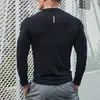 Body de Baloncesto de Secado Rápido para Hombre, Ropa Deportiva de Fitness, Entrenamiento Base, Juego al Aire Libre, Transpirable, de Manga Larga, Compresión