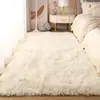 Estilo Ins Cream Escandinavo Habitación de Niña Manta de Mesita de Noche Fondo para Fotos Felpa Hogar Sala de Estar Sofá Se Puede Personalizar