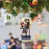 Decorações de Natal Engraçadas Novas de 2023 Decoração para Pendurar na Árvore de Natal Pingente para Mochila de Carro Decoração de Casa