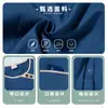 26815 Uniforme de limpieza para centro comercial, de manga larga, para mujer, para personal de limpieza de hoteles y casas de huéspedes, otoño/invierno, con cuello, para trabajadores de limpieza