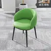 Cadeira de maquiagem simples e casual, banqueta estilo nórdico, cadeira de jantar para uso doméstico, mesa e cadeiras de recepção, cadeira popular para salões de beleza