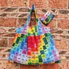 Bolso Estilo Pintura al Óleo de Van Gogh, Capacidad Extra Grande, Bolsa de Compras Plegable, Bolsa de Dibujos Animados Ecológica para Supermercado, Bolsa para la Compra, Bolsa de Almacenamiento