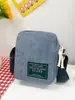 Mini Bolso Cruzado de Pana - Tela Suave, Estilo Vintage, Múltiples Colores (15cm x 18cm x 7cm)