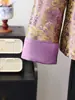 Cárdigan corto estilo chino nuevo para mujeres petite, ropa elegante de estilo chino para mujeres de mediana edad con mariposas bordadas, abrigo adelgazante y vintage estilo chino