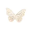 Serie de Mariposas Recortadas Creativas Transfronterizas Colgantes de Madera Artesanías de Virutas de Madera DIY con Cuerda de Cáñamo Colgantes para Decoración del Hogar
