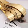 Tiras de Borda em Couro PU, Tiras Decorativas Douradas e Prateadas, Tiras de Couro para Almofadas DIY Feitas à Mão, Acessórios para Roupas Atacado
