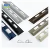 Atacado de Comércio Exterior Tiras de Borda de PVC, Tiras de Canto Curvo, Tiras Decorativas para Azulejo, Tiras de Proteção de Borda de Canto de Parede