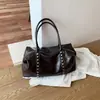 Bolsa de mão grande capacidade transfronteiriça para mulheres, novo modelo 2026, bolsa de ombro de alta qualidade, bolsa transversal casual versátil, moderna