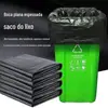 Fábrica por atacado preto grosso grande extra grande propriedade do hotel saneamento sacos plásticos descartáveis superdimensionados sacos de lixo