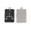 Goteo de Aceite Retro Europeo y Americano Aleación Oscura Tarjeta de Tarot Colgante DIY Accesorios Llavero Cadena para Teléfono Móvil Colgante
