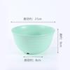 Tigela de palha de trigo 17cm tigela criativa para casa tigela de sopa tigela de ramen à prova de queda dormitório estudantil tigela para macarrão instantâneo atacado