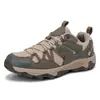 Zapatos de Montañismo Unisex Transpirables Antideslizantes Resistentes al Desgaste para Camping al Aire Libre Viajes Todoterreno Malla Deportivos Casuales Zapatos de Senderismo