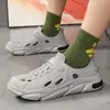 2025 Nuevo Verano Sandalias de Exterior para Hombre EVA Resistentes al Olor Antideslizantes Zapatos de Agujeros de Coco Estilo Popular de Celebridad en Línea para Hombre