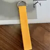 Parches de Bordado Hechos a Mano para DIY en Stock, Lienzo en Blanco con Llavero, Cordón Anti-Pérdida para Botella de Agua, Colgante para Mochila, Cinta