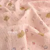 [Conejo de Globo] Algodón Puro Crepé de Doble Capa Grado Madre e Hijo Babero Toalla para Saliva Goma para el Cabello Pijama Toalla de Baño