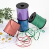 Venta al por mayor de fábrica Cinta para globos Empaque de regalo Cinta rizada Cinta con purpurina Cinta para decoración de bodas Suministros navideños