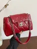 Bolso de Cadena Acolchado de Alta Gama Estilo Chanel para Mujer, Nuevo Modelo 2026 Versátil Bolso de Hombro Cruzado con Cierre de Candado Bolso de Axila
