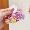 Anillo de Toalla Elástico Alto Lindo de Dibujos Animados Anillos para el Cabello Niñas Niños Correa para el Cabello Accesorios para el Cabello Sombrerería Niñita Bebé