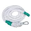 Cuerda de entrenamiento físico, cuerda para fortalecer los brazos, cuerda para deportes físicos, cuerda de escalada de poliéster y algodón, cuerda blanca para escalada de fitness
