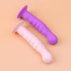 Dildo Artificial con Ventosa para Mujeres, Dildo de Silicona, Dildo Suave para Estimulación Clitoriana, Juguete Sexual para Masturbación Adulta