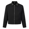 Chaqueta de Cuero Retro Americana para Hombre ARES Solapa de Cuero Bordado Hombro Recto Canalla Chaqueta Fresca para Hombre Temporada de Primavera Otoño Superior