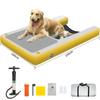 Novos Produtos Transfronteiriços Prancha Flutuante para Cachorro Brinquedo Aquático para Pet Escada de Escalada para Cachorro de Camada Dupla Prancha Inflável para Filhote Rampa Prancha Flutuante para Cachorro