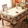 Mantel retro americano, lavable, impermeable, resistente al aceite, mantel rectangular para comedor, lujo ligero con un toque de alta gama, modelo nuevo 2025