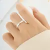 Anillo Abierto de Plata Cepillada Ultra Texturizado, Moderno, Ligero, Lujoso y de Alta Gama, Anillo Ajustable para Dedo Índice, Anillo de Dedo Popular