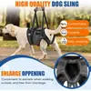 Modelo Novo Mais Vendido no Exterior de Coleira Assistiva para Cães, Coleira de Segunda Geração com Proteção da Cintura para Prevenir Escorregões, Força Distribuída Uniformemente, Coleira de Reabilitação para Cães para Auxiliar na Locomoção