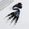 Varios patrones cuerda para teléfono móvil cabestro personalizado creativo cordón para llaves cadena para teléfono móvil de poliéster cabestro universal